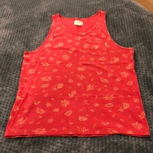 Red Obey Propaganda Tank